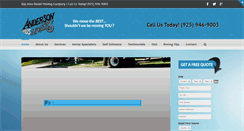 Desktop Screenshot of andersonbrosmovers.com